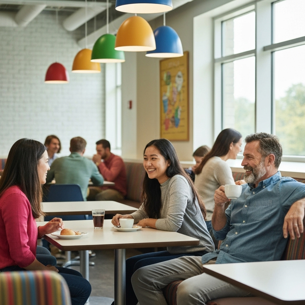 Cafeteria social space